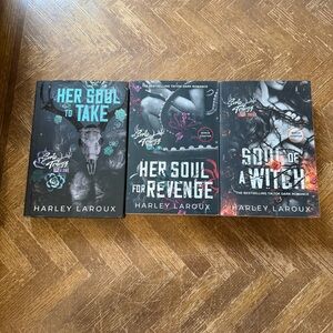 Harley Laroux Books- Softcover and Hardcover Special Edition with Sprayed Edges